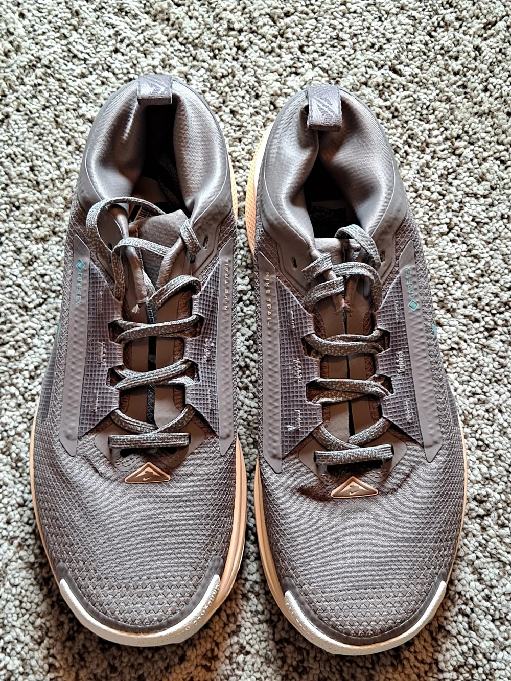 Nike Pegasus Trail 5 GORE-TEX Mink Brown Women's Size 10 - Picture 3 of 10